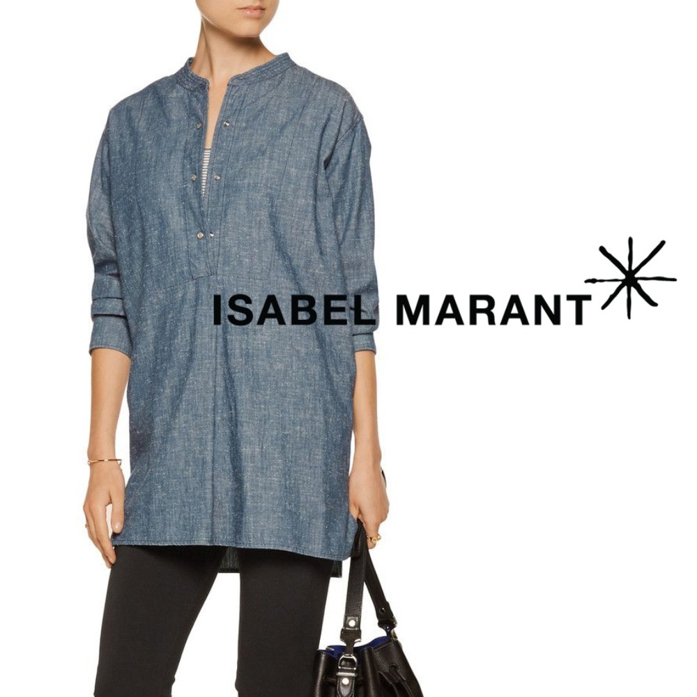 Isabel Marant "Stacy" Chambray Tunic. M